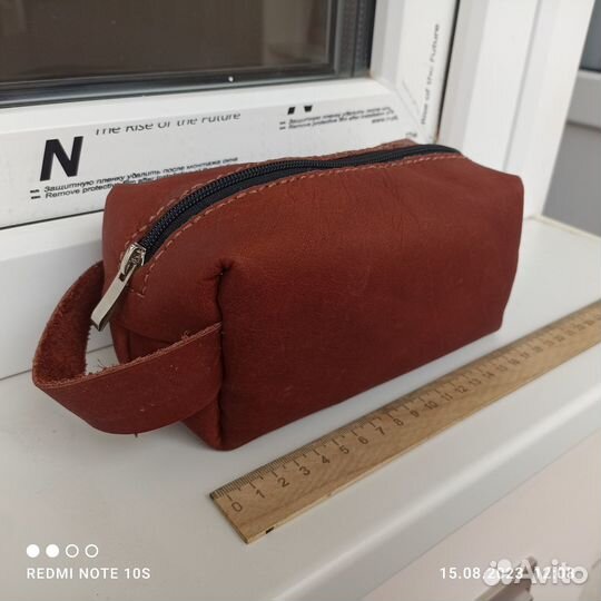 Нессер натуральная кожа