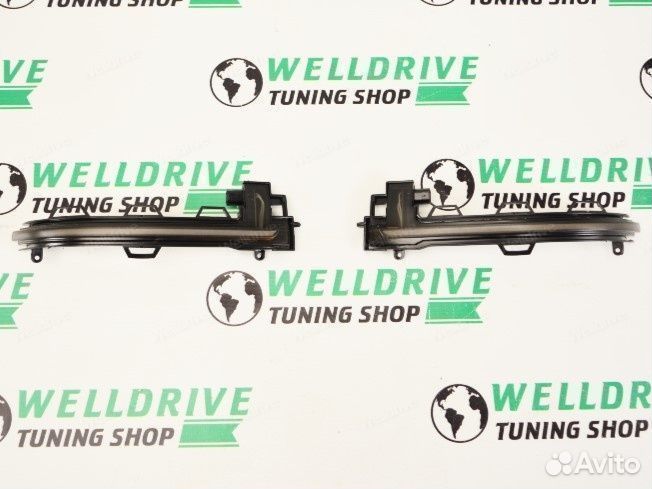 Поворотники в зеркала BMW X3 F25 LCI X4 F26