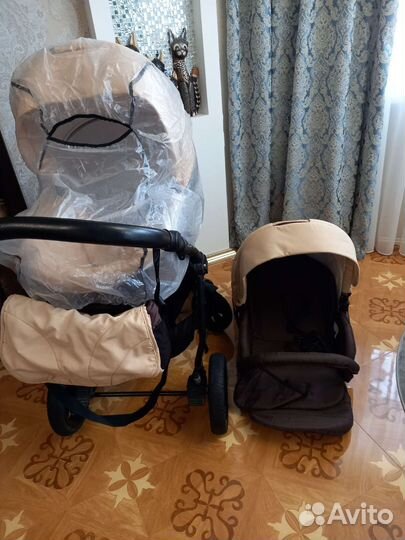 Коляска 3 в 1, в хорошем состоянии
