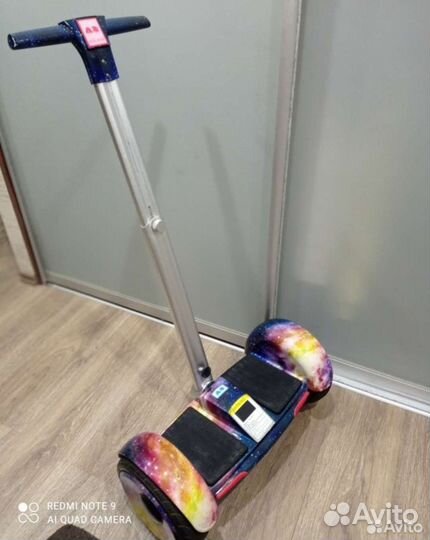 Гироскутер с ручкой Smart A8