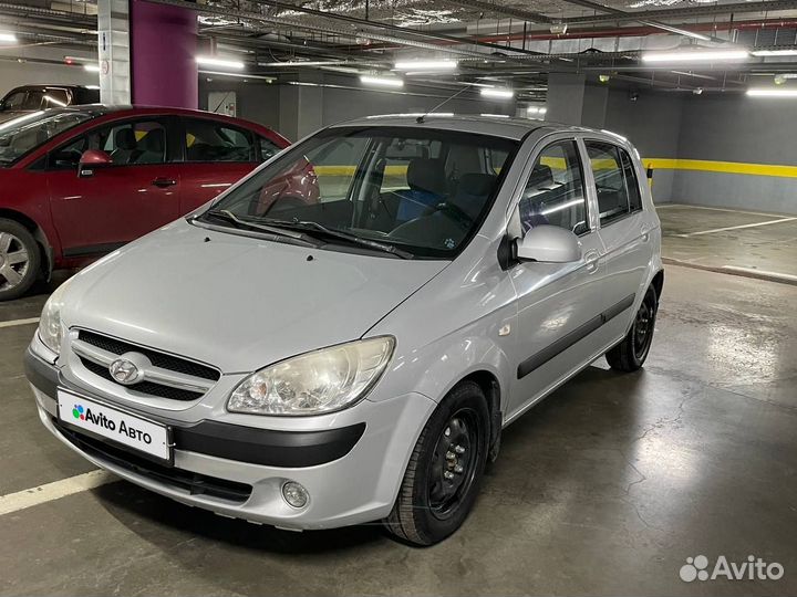 Hyundai Getz 1.4 AT, 2007, 138 670 км