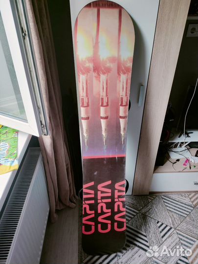 Сноуборд комплект Capita - 160, крепления Drake