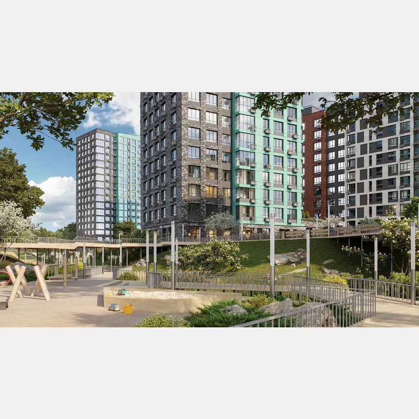 2-к. квартира, 46,8 м², 2/13 эт.