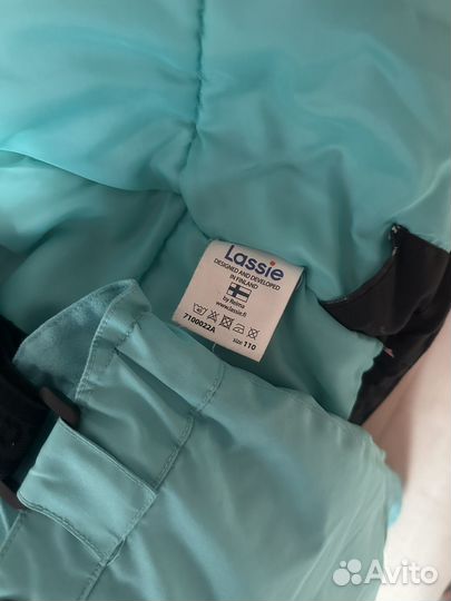 Зимний костюм для девочки 110