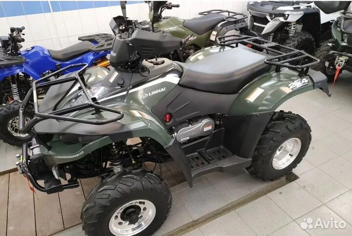 Квадроцикл Linhai Yamaha D 200 хаки