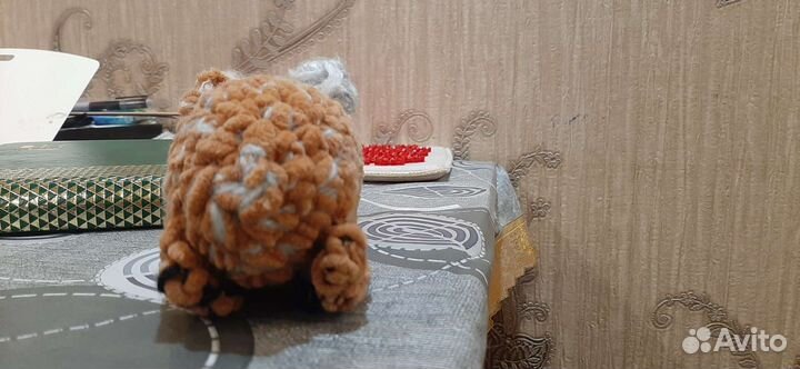 Плюшевый хомяк ручной работы