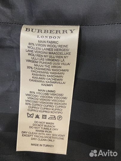 Демисезонное пальто 40 -Burberry