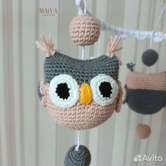 Мобиль на кроватку ручная работа