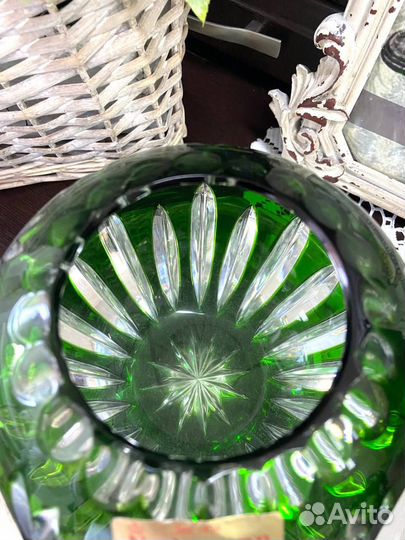 Роскошная хрустальная ваза Nachtmann