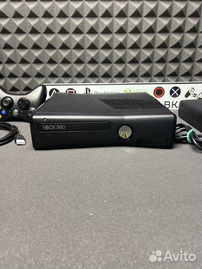Xbox 360 slim freeboot 500 gb + 90игр