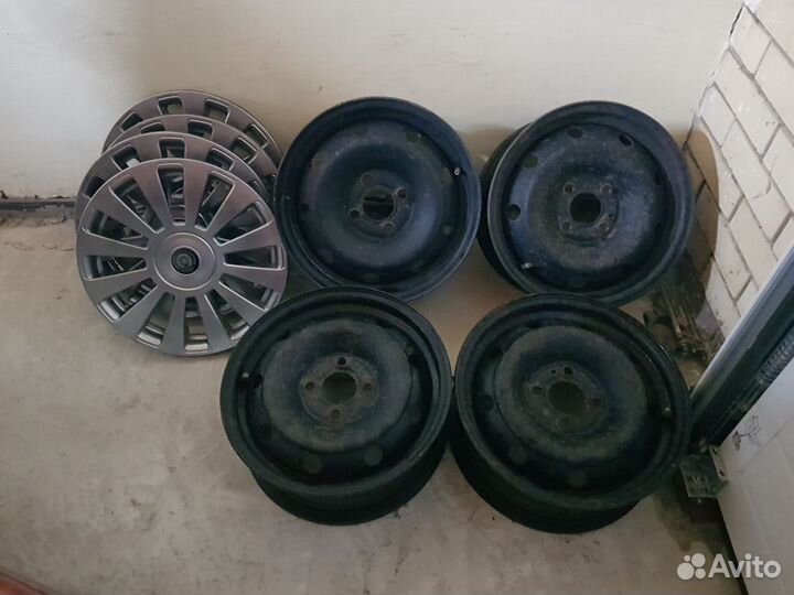 Диски r14 4на100.Резина r14