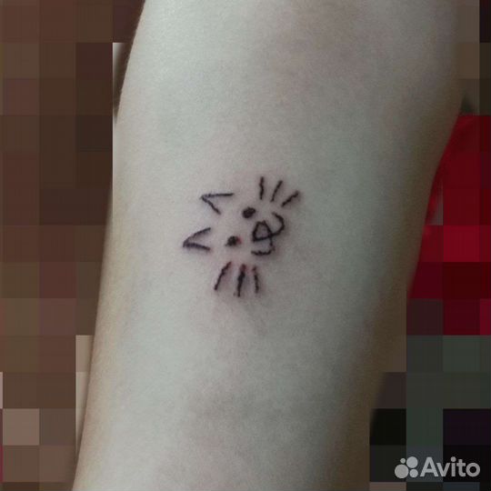 Модель на мини тату расходники