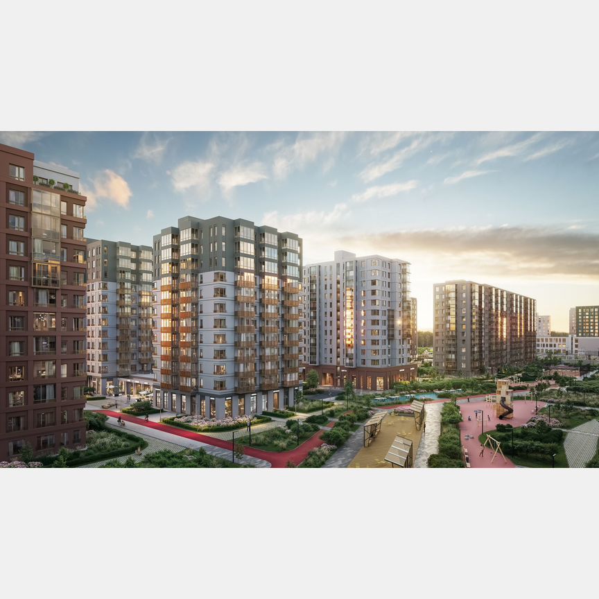 3-к. квартира, 85,8 м², 2/12 эт.