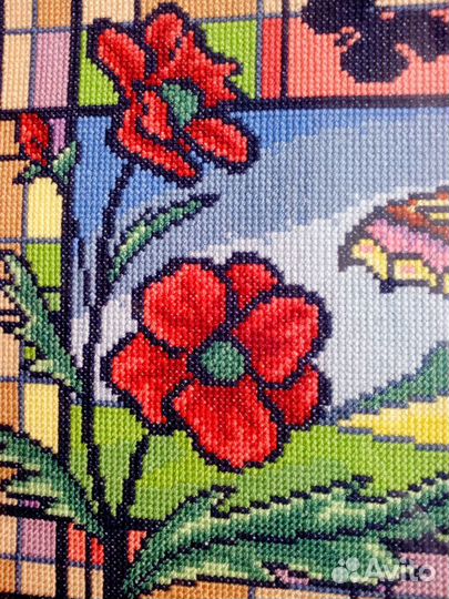 Картина вышивка 