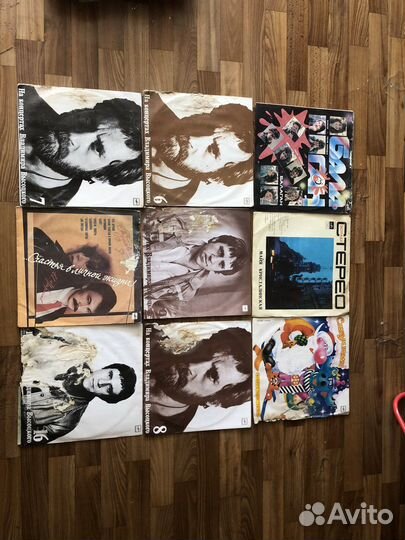 Виниловые пластинки 44шт