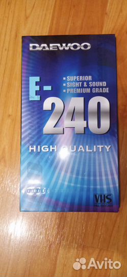 Daewoo e-240 видеокассета