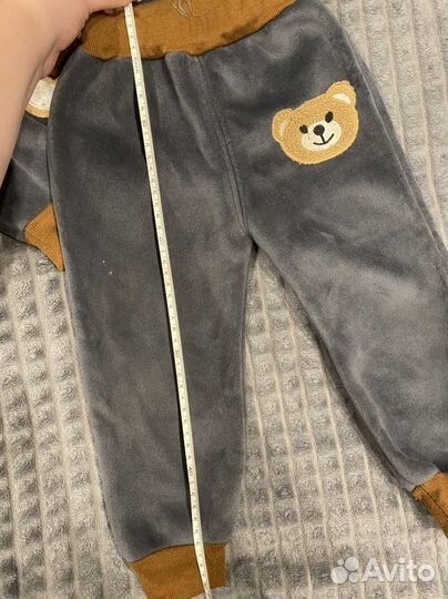 Костюм тройка с мишкой размер L бу