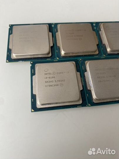 Процессор i3-6100 intel