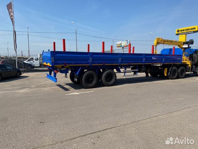 Полуприцеп лесовоз (сортиментовоз) ЧМЗАП 9906, 2023