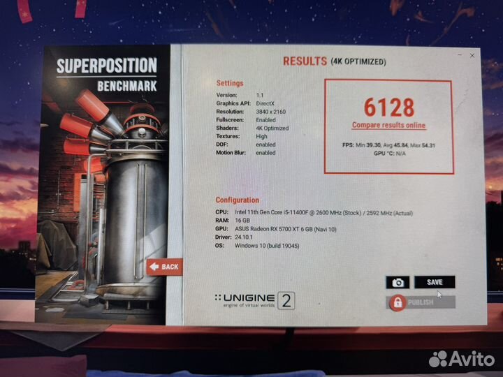 Видеокарта asus AMD Radeon RX 5600 XT dual OC