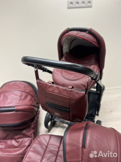 Коляска adamex rimini deluxe 3 в 1