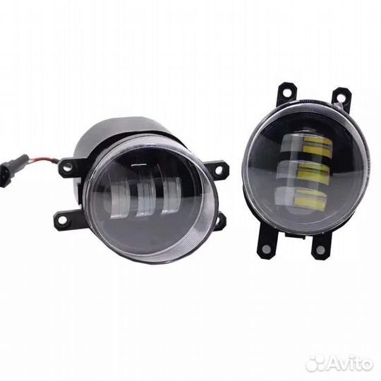Фары противотуманные toyota LED светодиодные