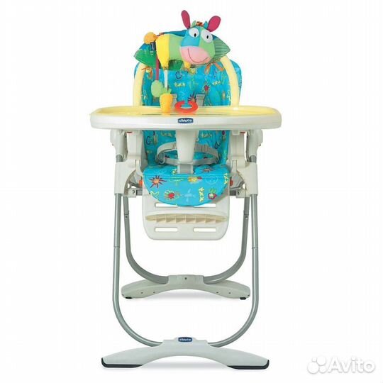 Стульчик для кормления chicco polly magic