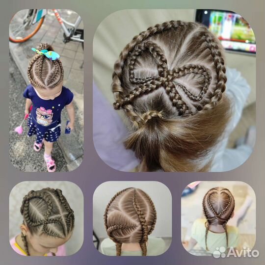 Косы детям / плетение и обучение