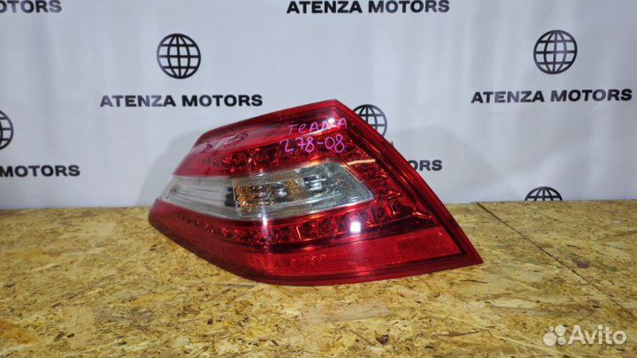 Фонарь задний левый nissan teana j32 2010