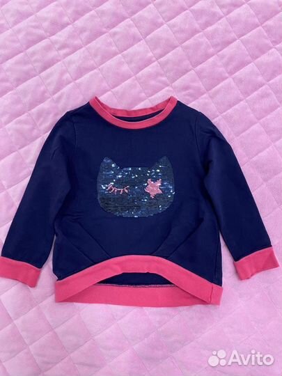 Толстовка для девочки 98 104