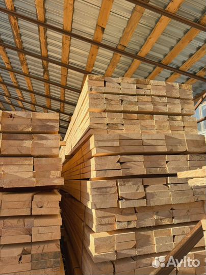 Доска обрезная 25х150х6000мм от производителя