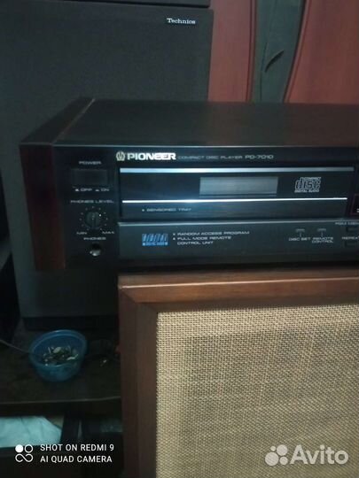 Cd проигрыватель pioneer pd-7010