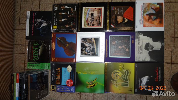 Аудиофильск.CD Jazz,Classical Music