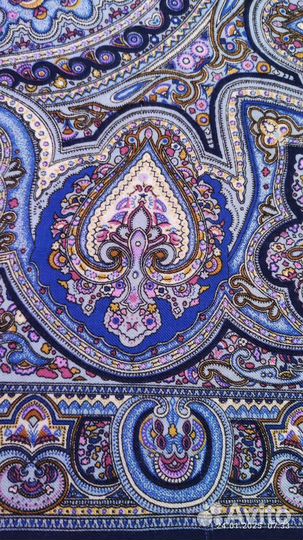 Павлопасадский платок Испанский, шерсть 100%