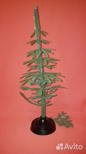 Миниатюрные ёлка и игрушки из СССР