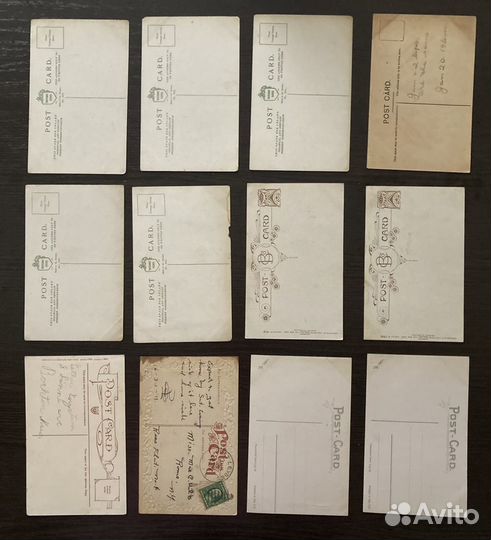 Открытки романтические. 1900е (сша, Герм, Анг)#2