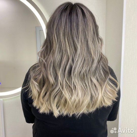 Окрашивание волос airtouch