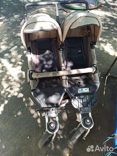 Коляска для двойни tfk бу