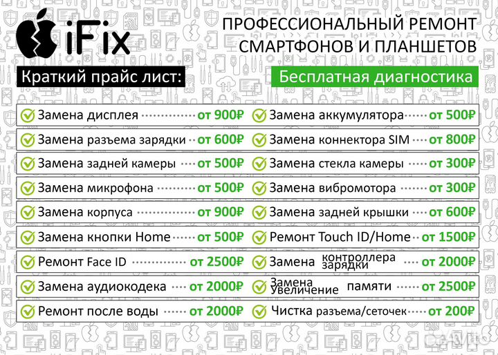 Направляющие для датчика приближения iPhone 7 Plus