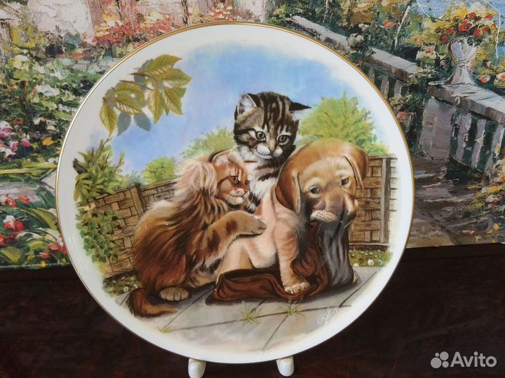 Настенная тарелка Royal Albert Englang Роб Геллион