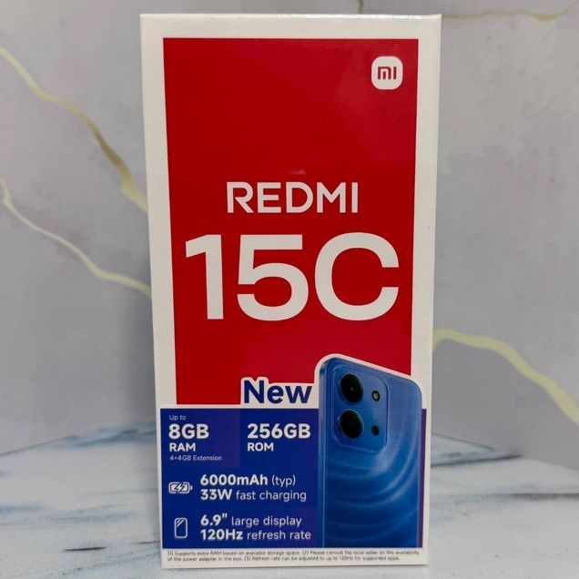 Xiaomi Redmi 15C, 8/256 ГБ, 2 SIM