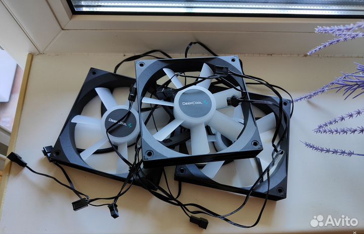 Комплект вентиляторов deepcool 120мм rgb