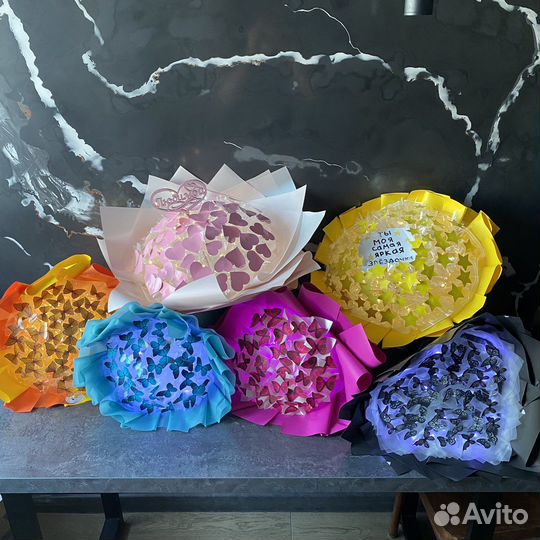 Букет из бабочек