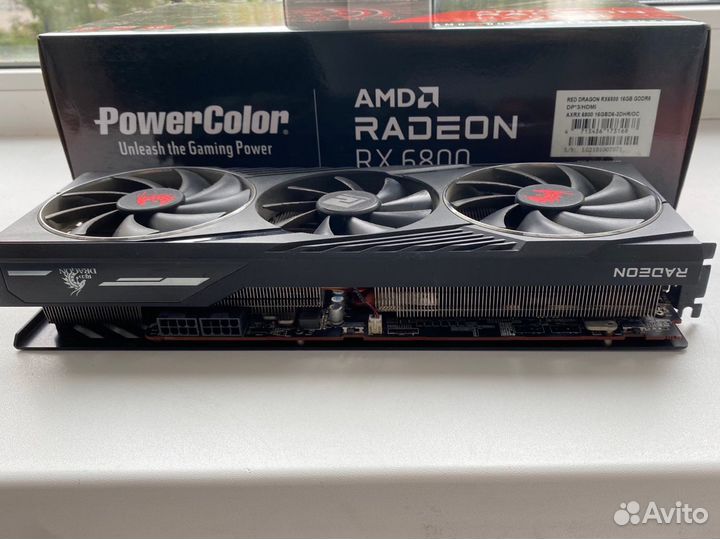 Видеокарта amd radeon rx 6800