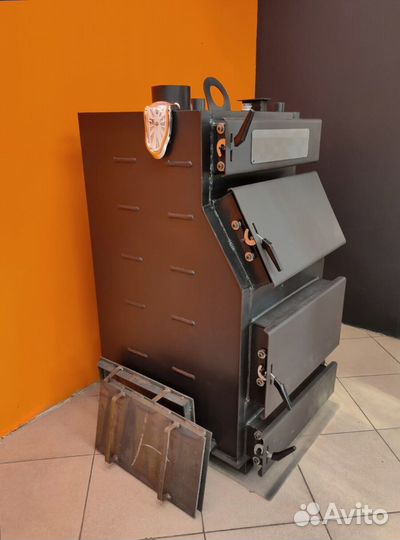 Котел твердотопливный длительного горения