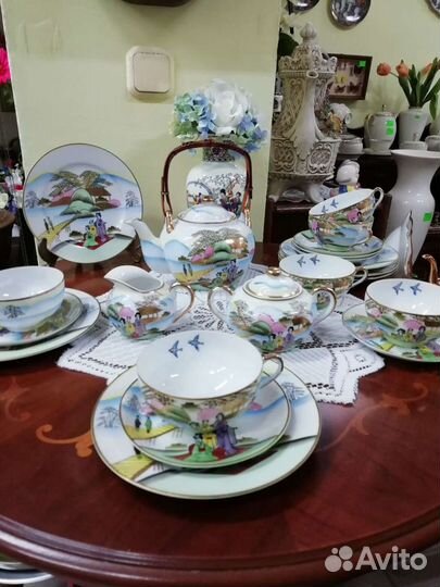 Сервиз костяной чайный Япония