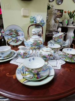 Сервиз костяной чайный Япония