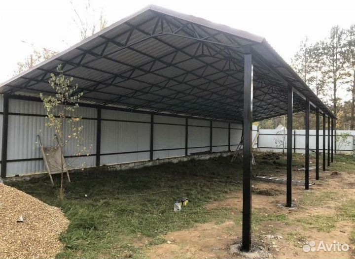 Монтаж Навесов Под Ключ Любой Сложности