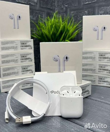 Apple AirPods 2 + Чехол
