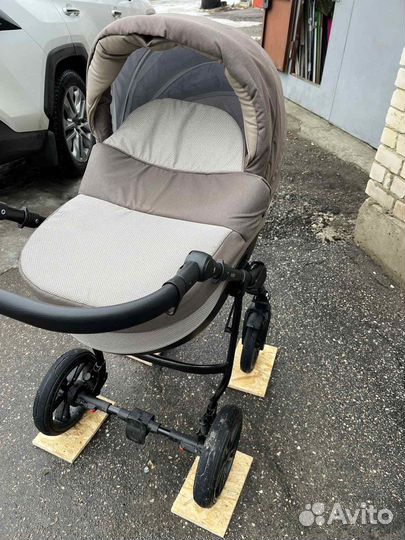 Коляска 2в1 Indigo. Люлька новая